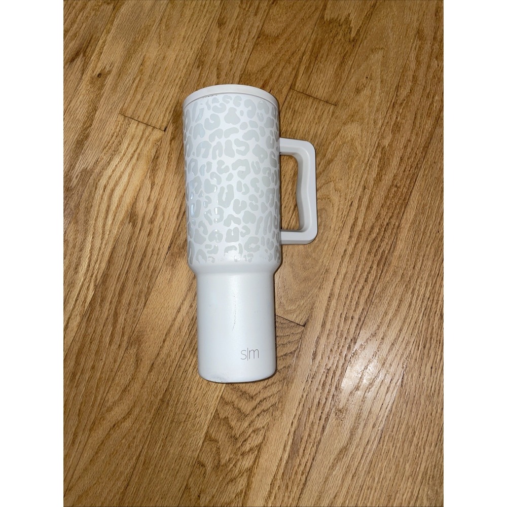 Simple Modern 40oz Trek Tumbler Cream Leopard